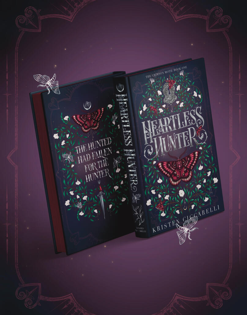 Heartless hunter book cover Heartless hunter book cover